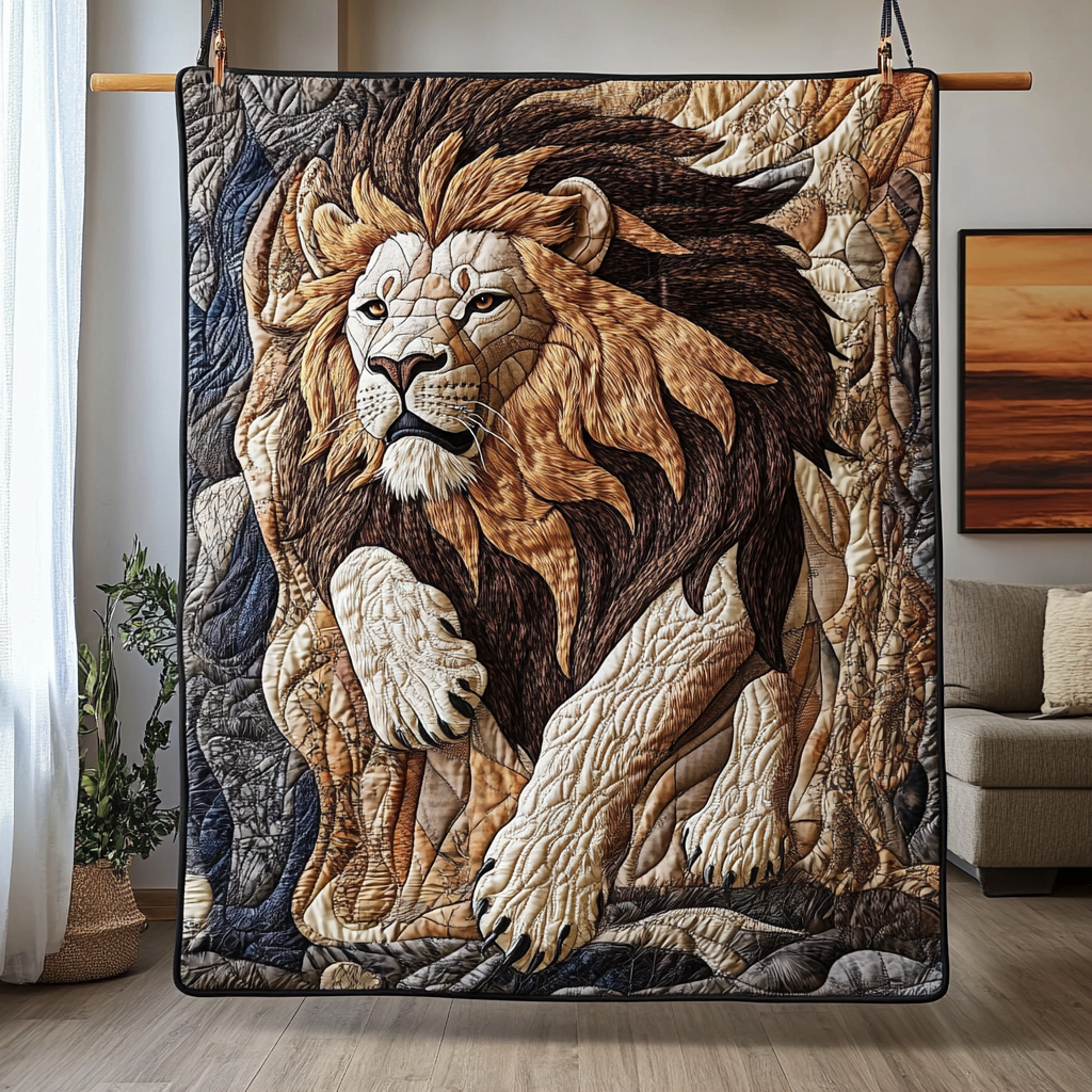 Fierce Roar Quilted Blanket Sofa Throw Blanket Top Gifts For Lion Lovers Christmas Fierce Roar Quilted Blanket Sofa Throw Blanket Top Gifts For Lion Lovers Christmas