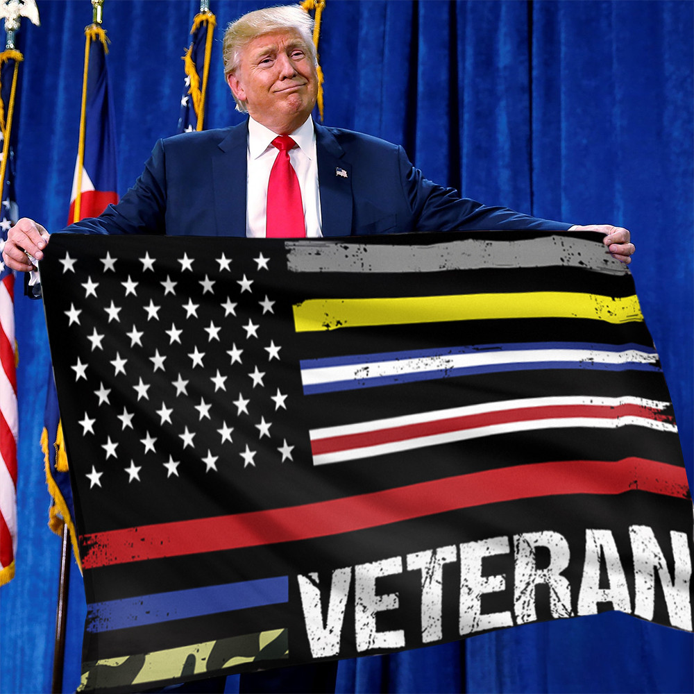 First Responder Veteran Flag Military First Responders Stripes Veterans Day Flag Gifts First Responder Veteran Flag Military First Responders Stripes Veterans Day Flag Gifts