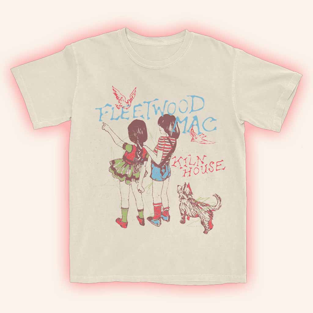 Fleetwood Mac Merch Kiln House T-Shirt Unique Gifts For Music Lovers Fleetwood Mac Merch Kiln House T-Shirt Unique Gifts For Music Lovers