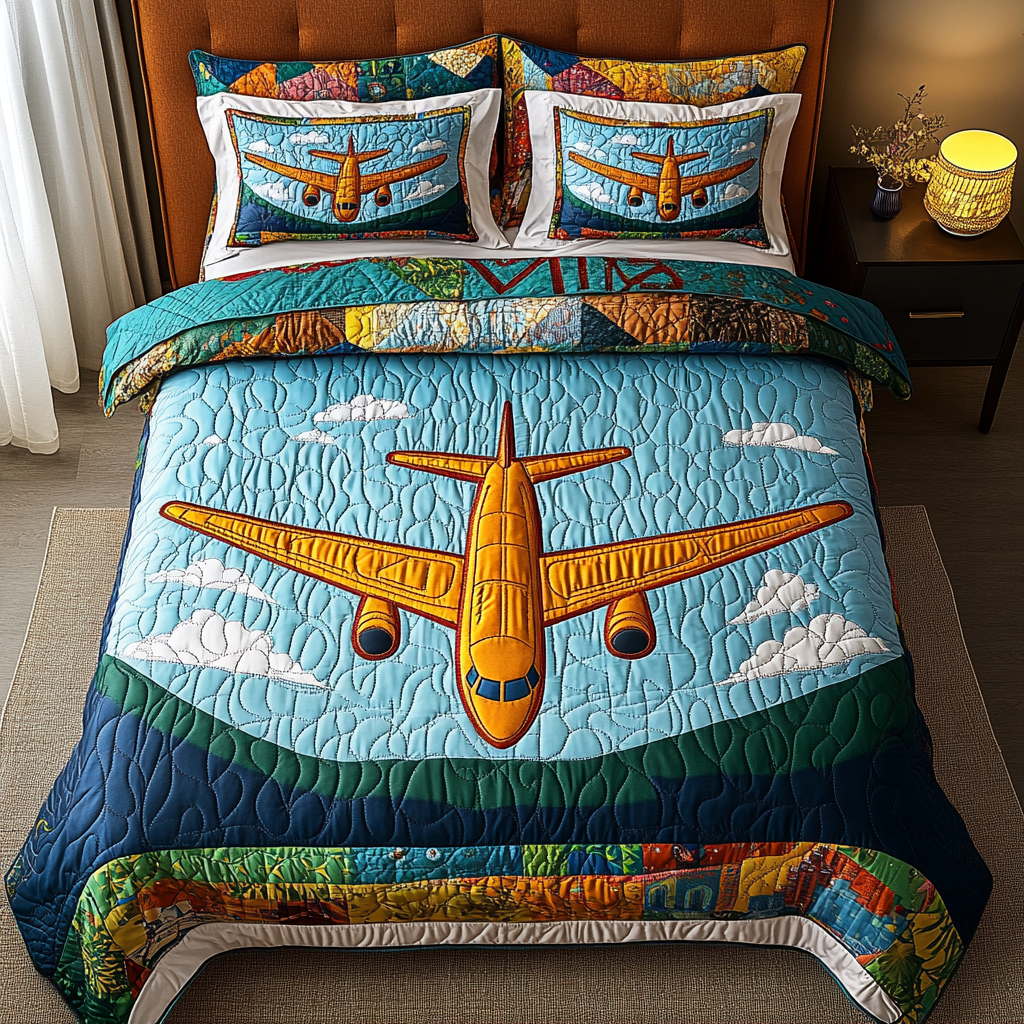 Flight Airplane Quilted Bedding Set Duvet Cover Bedspreads Family Gift Basket Ideas For Christmas Flight Airplane Quilted Bedding Set Duvet Cover Bedspreads Family Gift Basket Ideas For Christmas