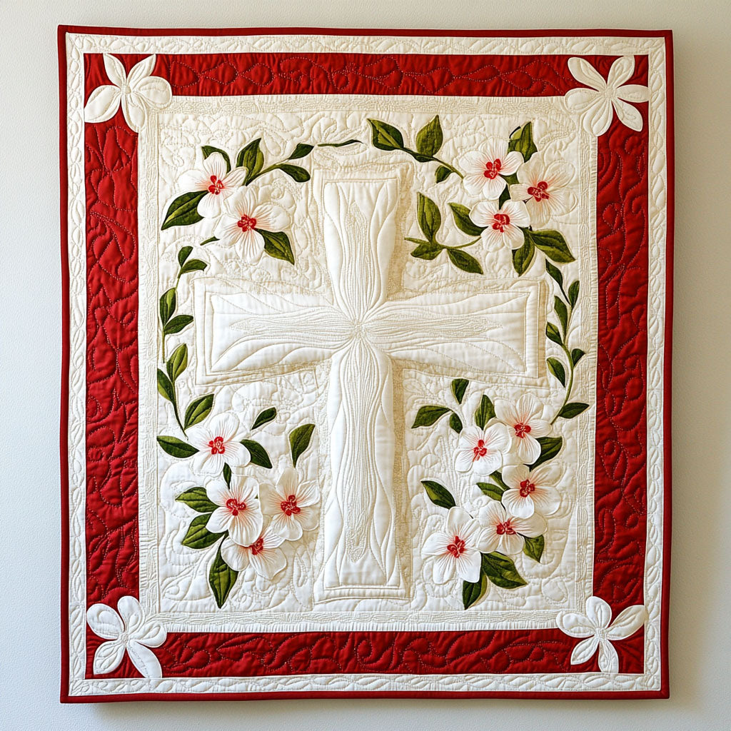 Floral Blessing Quilted Blanket Nice Throw Blanket Christian Faith Gifts Floral Blessing Quilted Blanket Nice Throw Blanket Christian Faith Gifts