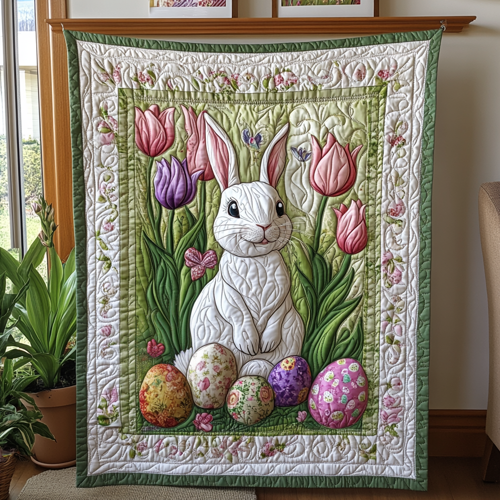 Floral Hallelujah Quilted Blanket Cute Colorful Blanket Easter Gifts To Send Floral Hallelujah Quilted Blanket Cute Colorful Blanket Easter Gifts To Send