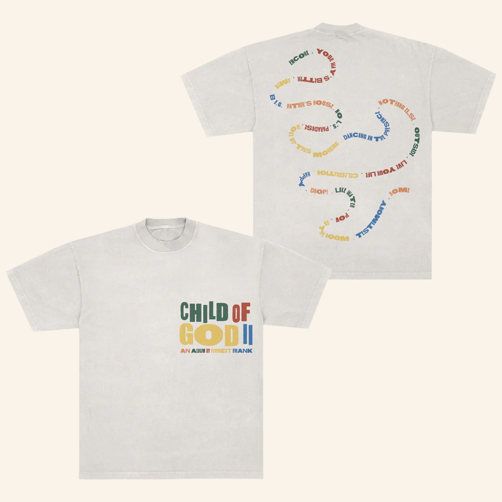 Forrest Frank Merch Child Of God II Tracklist T-Shirt Gifts For Music Enthusiasts Forrest Frank Merch Child Of God II Tracklist T-Shirt Gifts For Music Enthusiasts