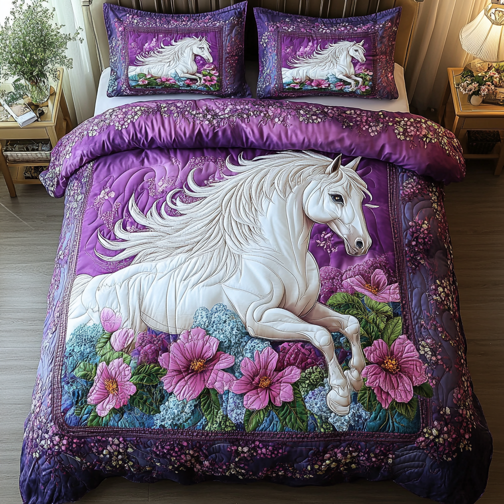 Free Horse Quilted Bedding Set Duvet Cover Merch Retirement Gifts For Horse Lovers Free Horse Quilted Bedding Set Duvet Cover Merch Retirement Gifts For Horse Lovers