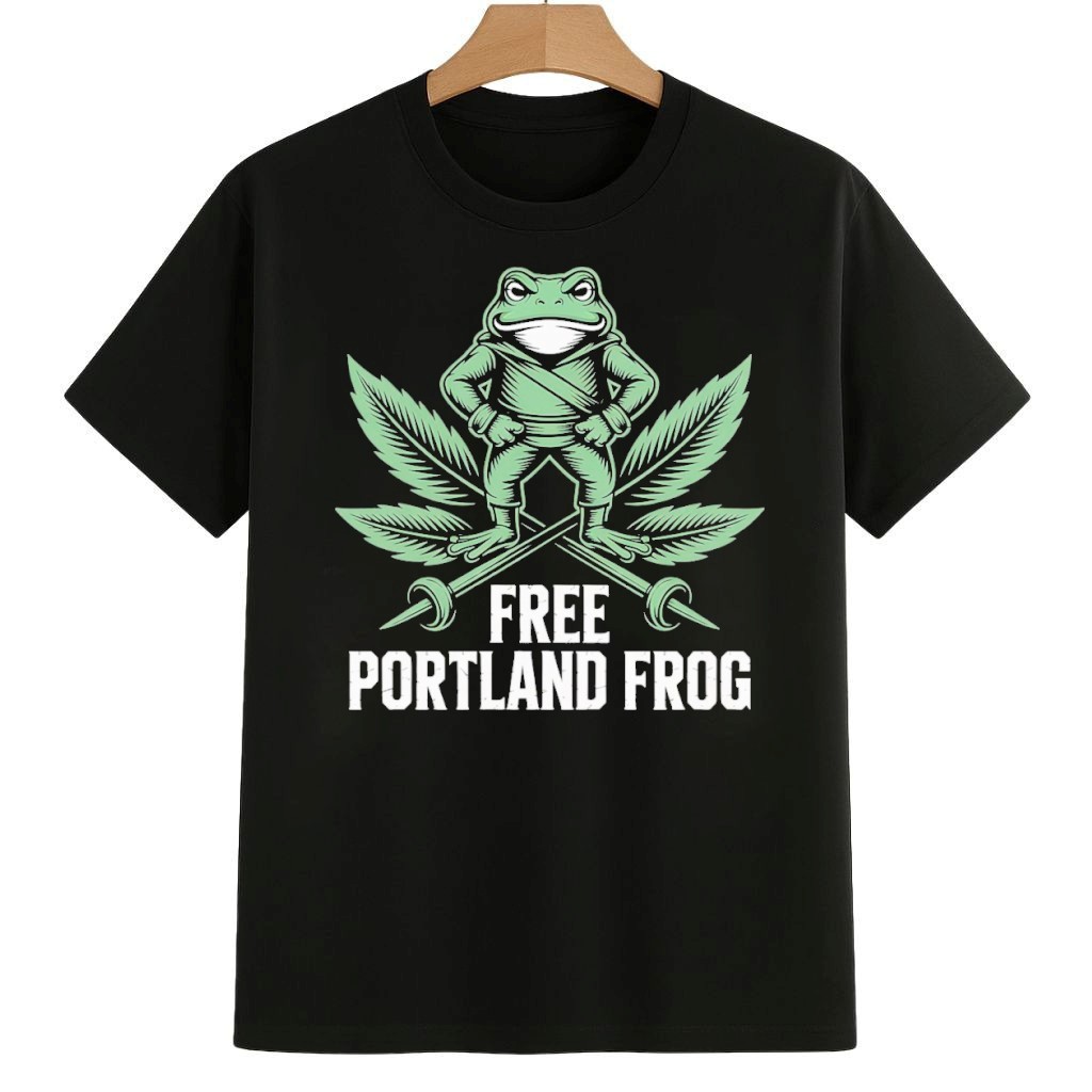 Free Portland Frog Shirt No Kings 8647 Movement Merch Free Portland Frog Shirt No Kings 8647 Movement Merch
