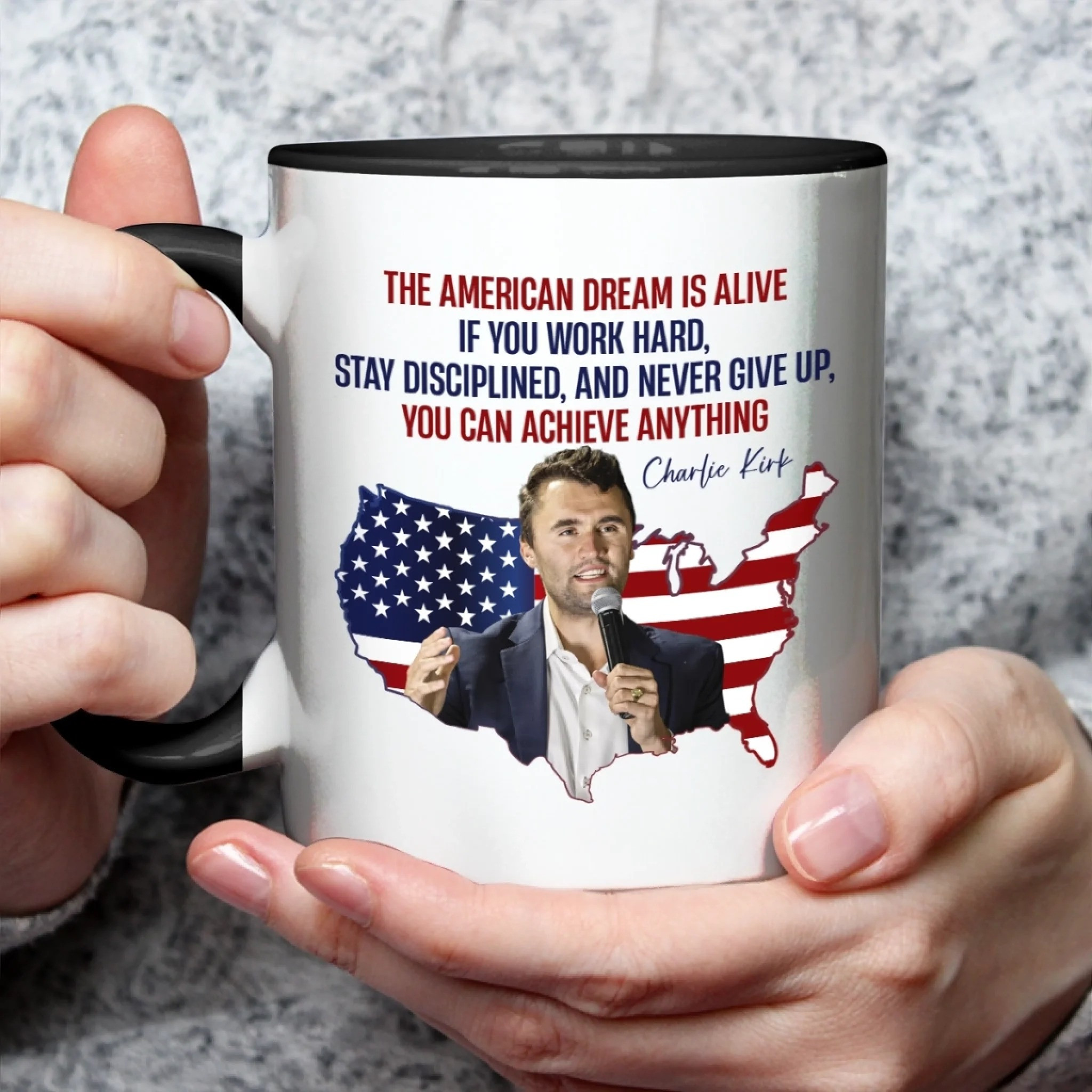 Freedom Charlie Kirk Mug TPUSA Merch Charlie Kirk Funeral Merch The American Dream Is Alive Freedom Charlie Kirk Mug TPUSA Merch Charlie Kirk Funeral Merch The American Dream Is Alive