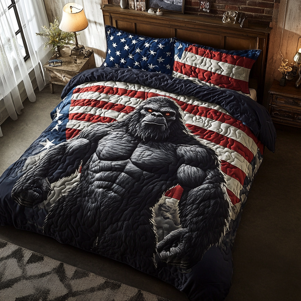 Freedom Foot Quilted Bedding Set Duvet Cover Merch Funny Bigfoot Gifts Freedom Foot Quilted Bedding Set Duvet Cover Merch Funny Bigfoot Gifts