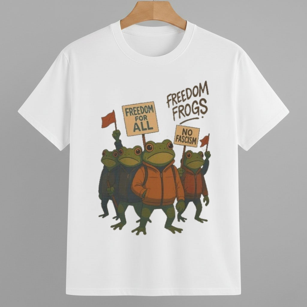 Freedom For All Freedom Frogs No Fascism Shirt 8647 Freedom Movement Merch Freedom For All Freedom Frogs No Fascism Shirt 8647 Freedom Movement Merch