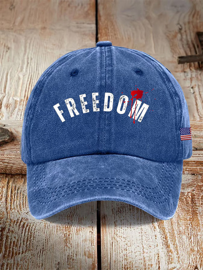 Freedom Hat Charlie Kirk Shooters Hat Gifts For MAGA Supporters Freedom Hat Charlie Kirk Shooters Hat Gifts For MAGA Supporters
