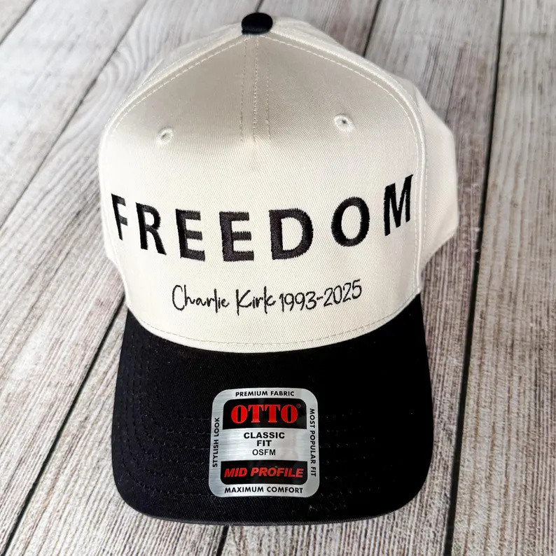 Freedom Hat Embroidered 1993 2025 Charlie Kirk Hat Charlie Kirk Merchandise Freedom Hat Embroidered 1993 2025 Charlie Kirk Hat Charlie Kirk Merchandise