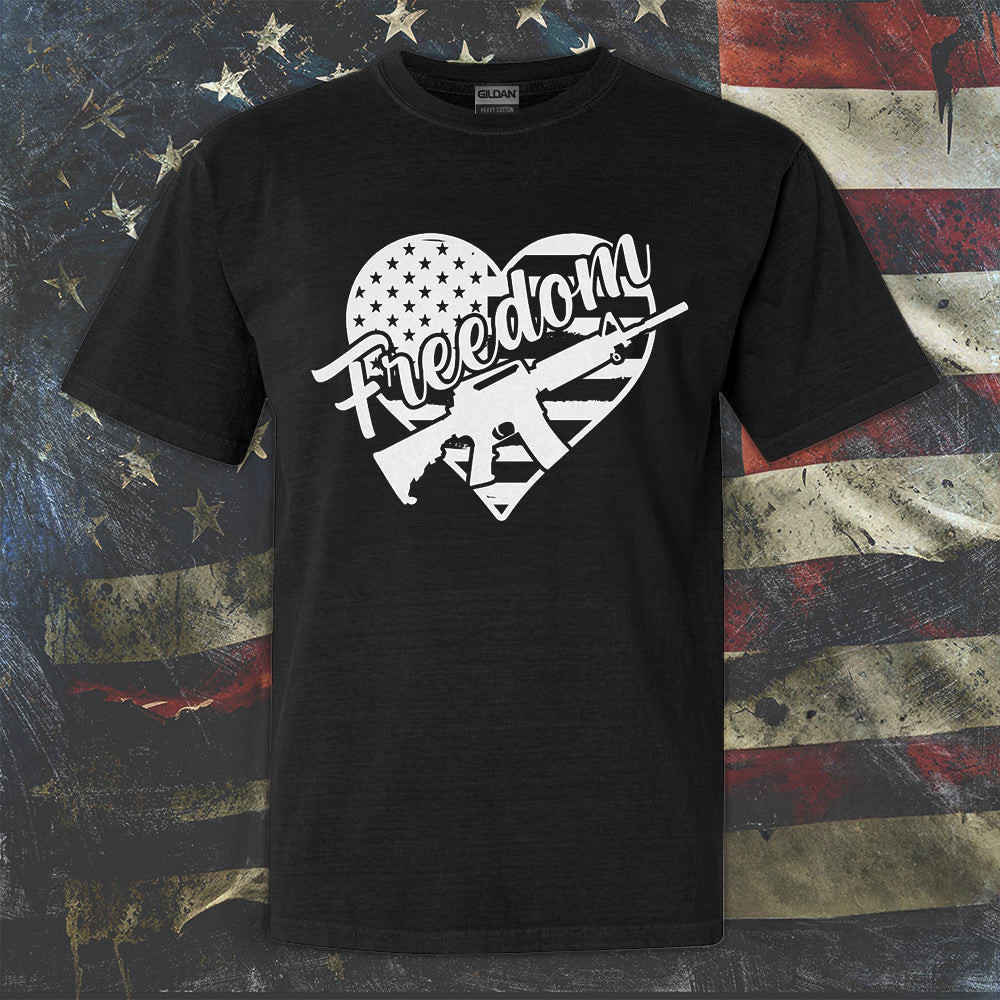 Freedom Heart Guns Shirt Mens Patriotic Tee Shirts Gifts For Gun Lovers Freedom Heart Guns Shirt Mens Patriotic Tee Shirts Gifts For Gun Lovers