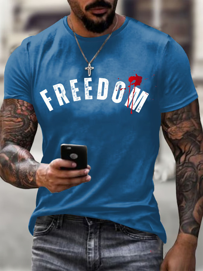 Freedom Shirt Blue Charlie Kirk Shooters Shirt Patriotic Gifts For Husband Freedom Shirt Blue Charlie Kirk Shooters Shirt Patriotic Gifts For Husband