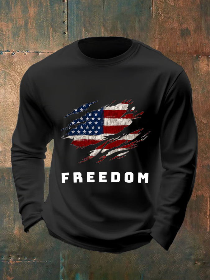 Freedom Shirt Charlie Kirk Long Sleeve Shirt Kirk Shooters Merchandise Patriotic Gifts For Dad Freedom Shirt Charlie Kirk Long Sleeve Shirt Kirk Shooters Merchandise Patriotic Gifts For Dad