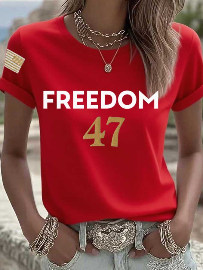 Freedom Shirt Charlie Kirk Shirt 47 Merch Gifts For Trump Supporters Freedom Shirt Charlie Kirk Shirt 47 Merch Gifts For Trump Supporters