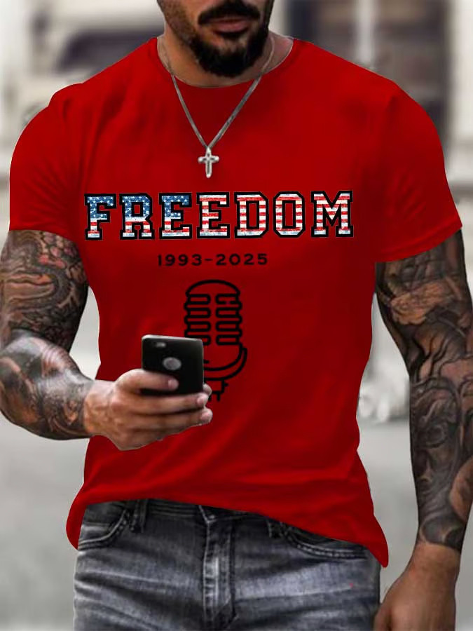 Freedom Shirt Charlie Kirk Shirt Kirk Shooters Merchandise Patriotic Gifts For Husband Freedom Shirt Charlie Kirk Shirt Kirk Shooters Merchandise Patriotic Gifts For Husband