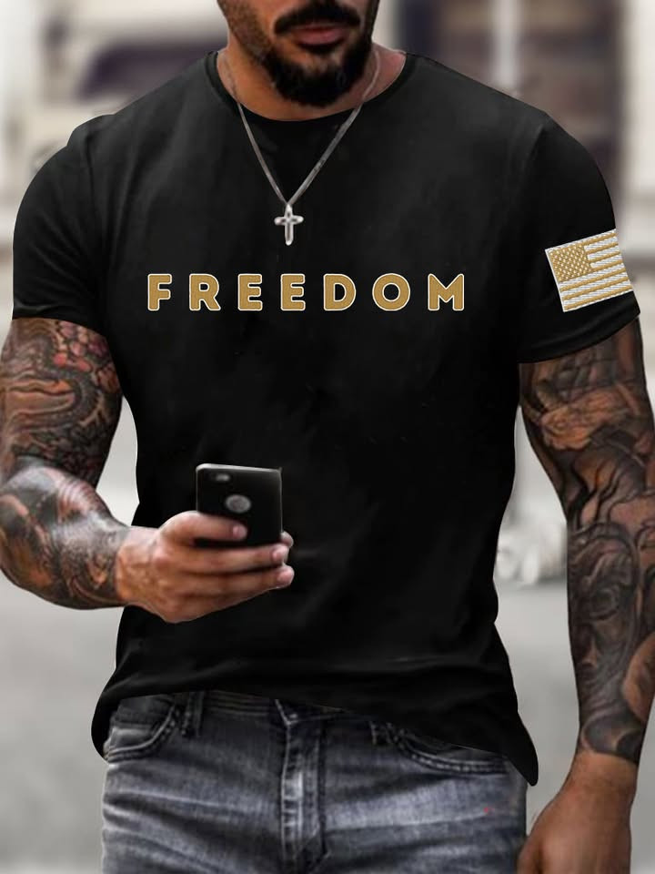 Freedom Shirt Charlie Kirk T-Shirt Freedom Clothing Gifts For Patriots Freedom Shirt Charlie Kirk T-Shirt Freedom Clothing Gifts For Patriots