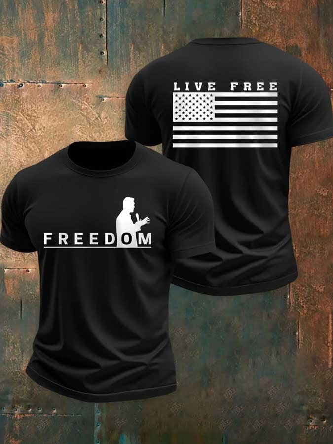 Freedom Shirt Charlie Kirk Turning Point USA Freedom T-Shirt Freedom Charlie Shirt Dad Gifts Freedom Shirt Charlie Kirk Turning Point USA Freedom T-Shirt Freedom Charlie Shirt Dad Gifts