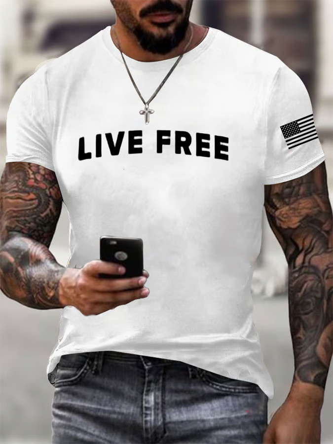 Freedom Shirt Live Free T-Shirt Charlie Kirk Shooters Shirt Gifts For Him Freedom Shirt Live Free T-Shirt Charlie Kirk Shooters Shirt Gifts For Him