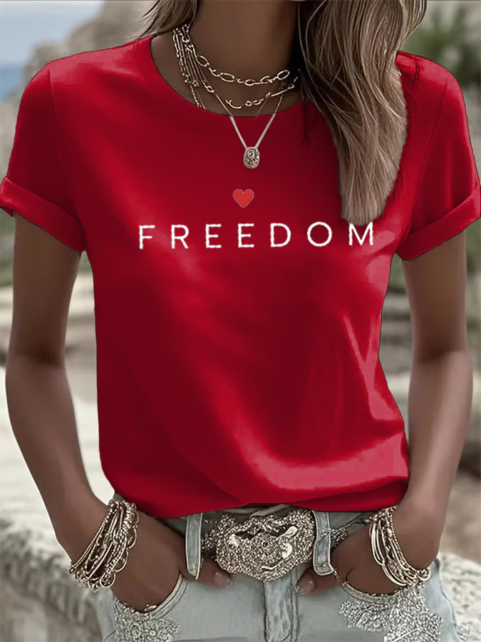 Freedom Shirt Red Charlie Kirk Shooters Shirt Patriotic Clothing Gifts For Mom Freedom Shirt Red Charlie Kirk Shooters Shirt Patriotic Clothing Gifts For Mom