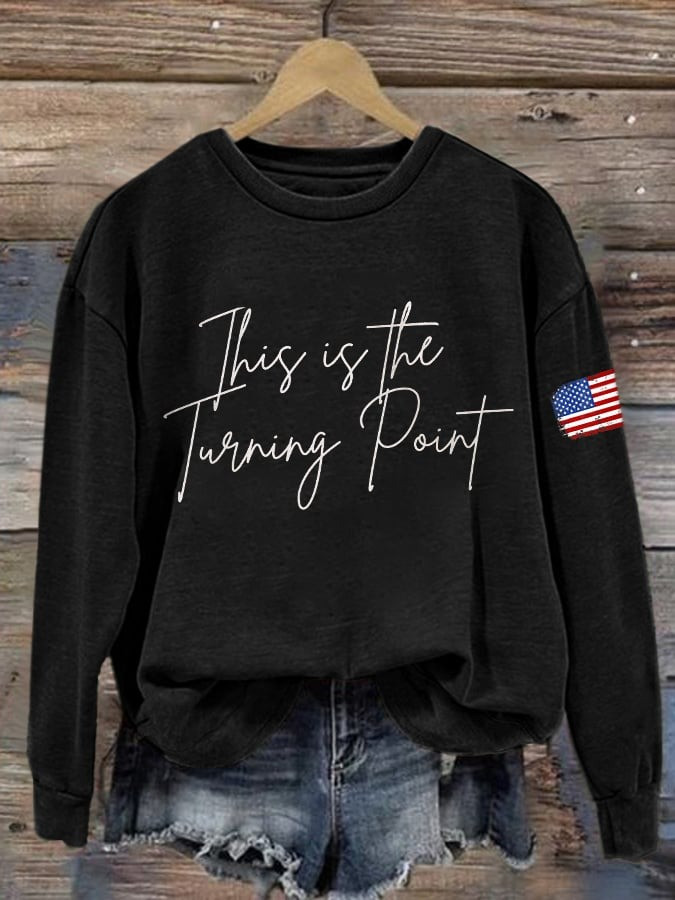 Freedom V-neck Shirt This Is The Turning Point Shirt Charlie Kirk T-Shirt Patriotic Gifts Freedom V-neck Shirt This Is The Turning Point Shirt Charlie Kirk T-Shirt Patriotic Gifts