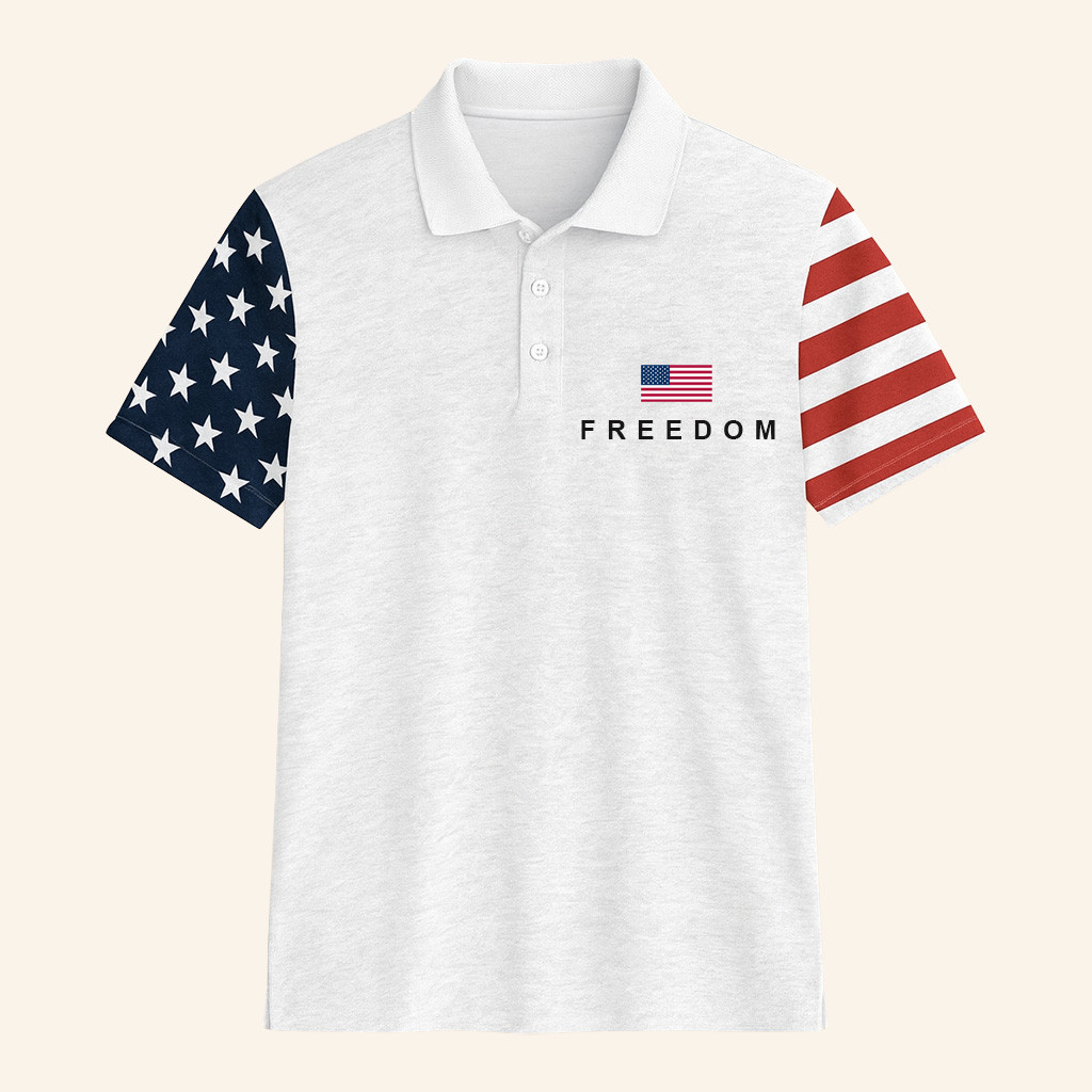 Freedom V-Neck T-Shirt USA Flag Charlie Kirk Merch Patriotic Apparel Gifts For Wife Freedom V-Neck T-Shirt USA Flag Charlie Kirk Merch Patriotic Apparel Gifts For Wife