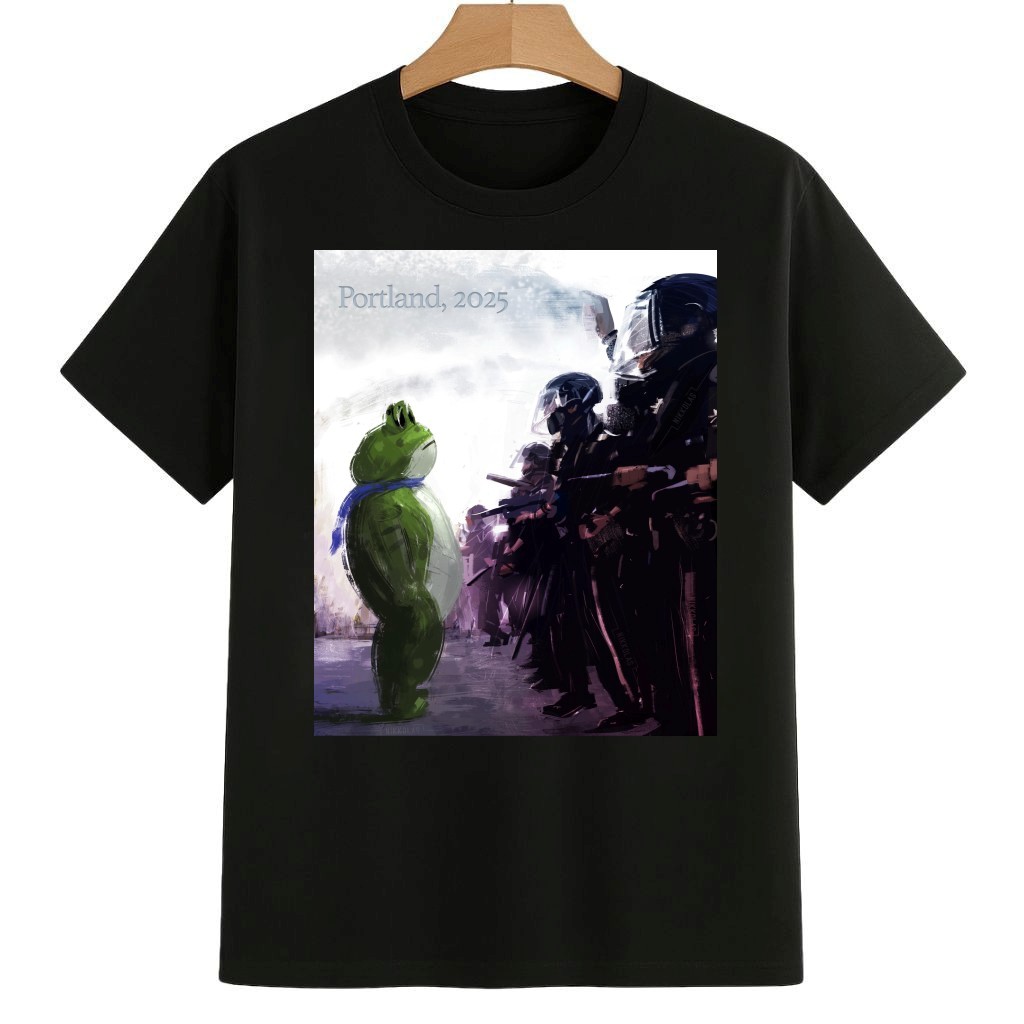 Frog Portland, 2025 Anti ICE Shirt No Kings 8647 Movement Merch Frog Portland, 2025 Anti ICE Shirt No Kings 8647 Movement Merch