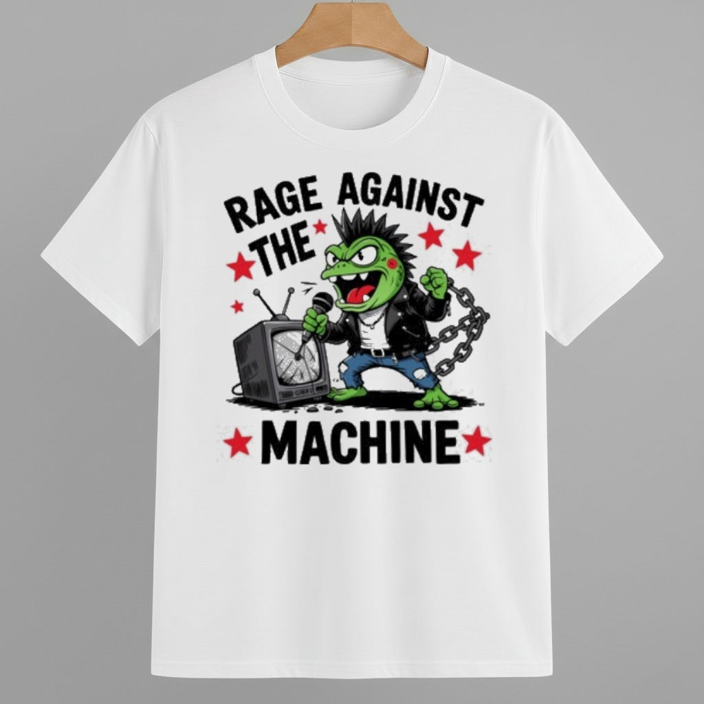 Frog Rage Against The Machine Shirt Abolish ICE Protest Merch