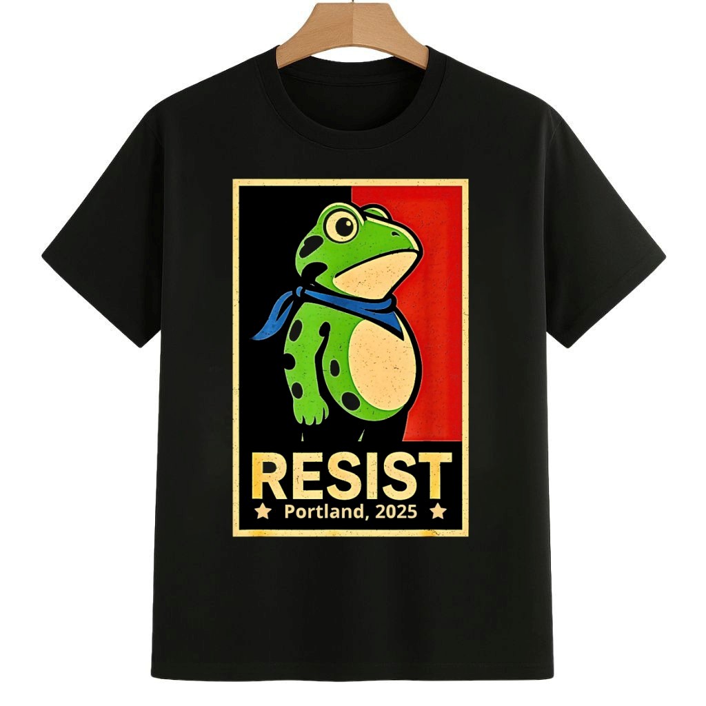 Frog Resist Portland , 2025 Shirt Anti ICE Frog Merch Frog Resist Portland , 2025 Shirt Anti ICE Frog Merch