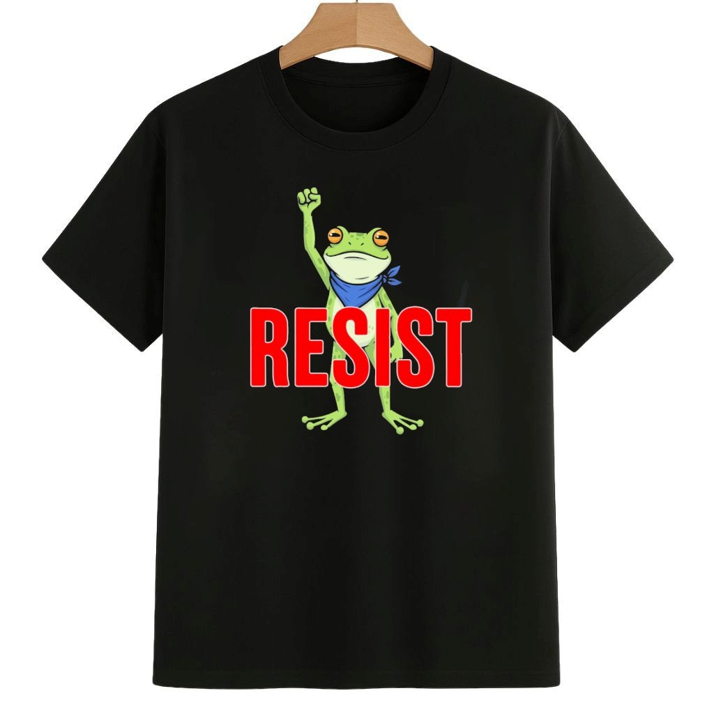 Frog Resist Ringer Political Shirt 8647 Freedom Movement Merch Frog Resist Ringer Political Shirt 8647 Freedom Movement Merch