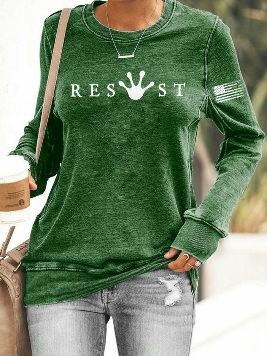 Frog Resist Sweatshirt No Kings 8647 Sweatshirt Portland Frog Merch Gifts For Girlfriend Frog Resist Sweatshirt No Kings 8647 Sweatshirt Portland Frog Merch Gifts For Girlfriend
