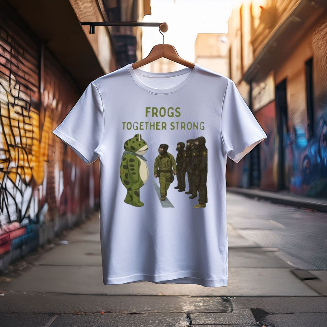 Frog Together Strong Protest 2025 Shirt Anti Trump Resistance Merch Frog Together Strong Protest 2025 Shirt Anti Trump Resistance Merch