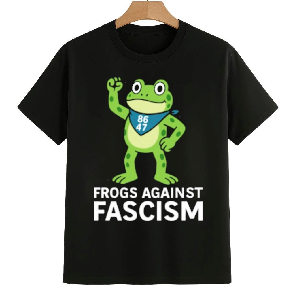 Frogs Against Fascism 8687 Portland Frog Shirt No Kings 8647 Movement Merch Frogs Against Fascism 8687 Portland Frog Shirt No Kings 8647 Movement Merch