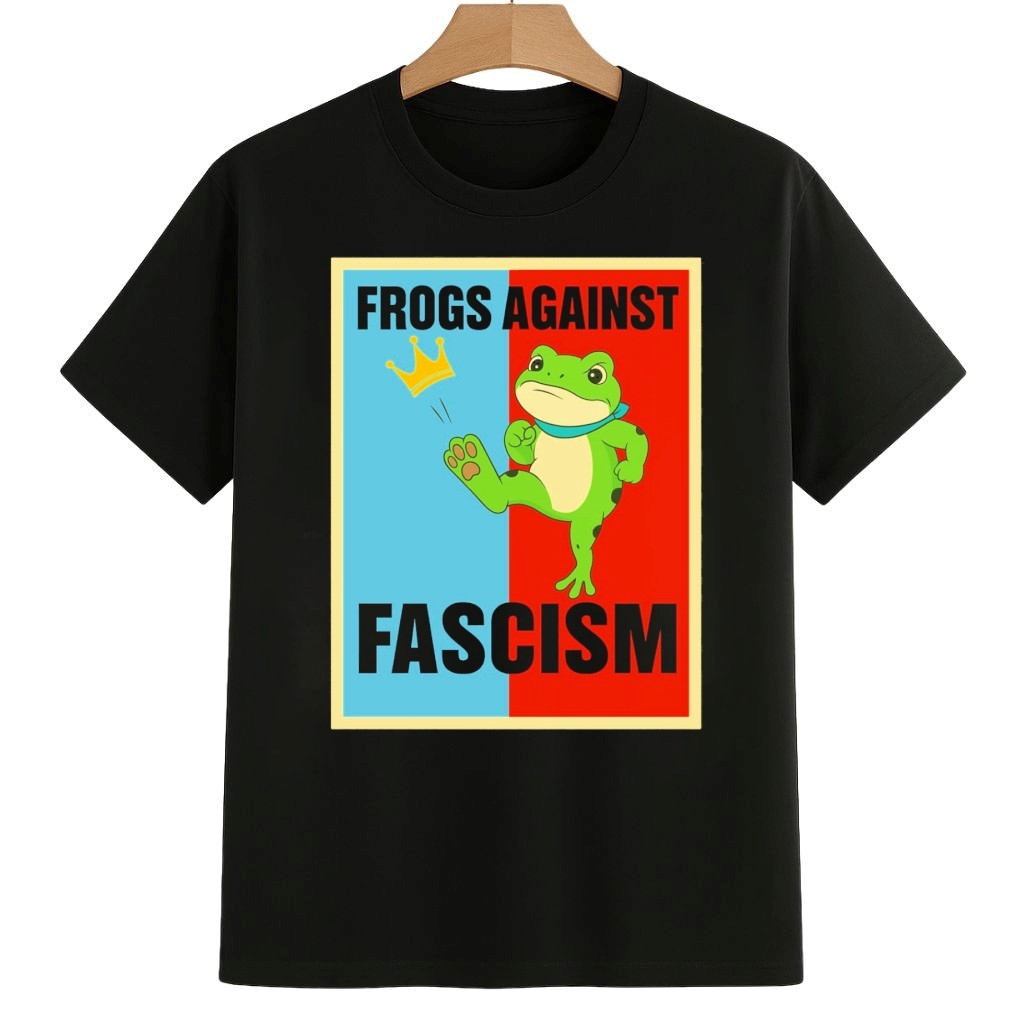 Frogs Against Fascism No Kings Shirt Pro Democracy Frog Merch Frogs Against Fascism No Kings Shirt Pro Democracy Frog Merch