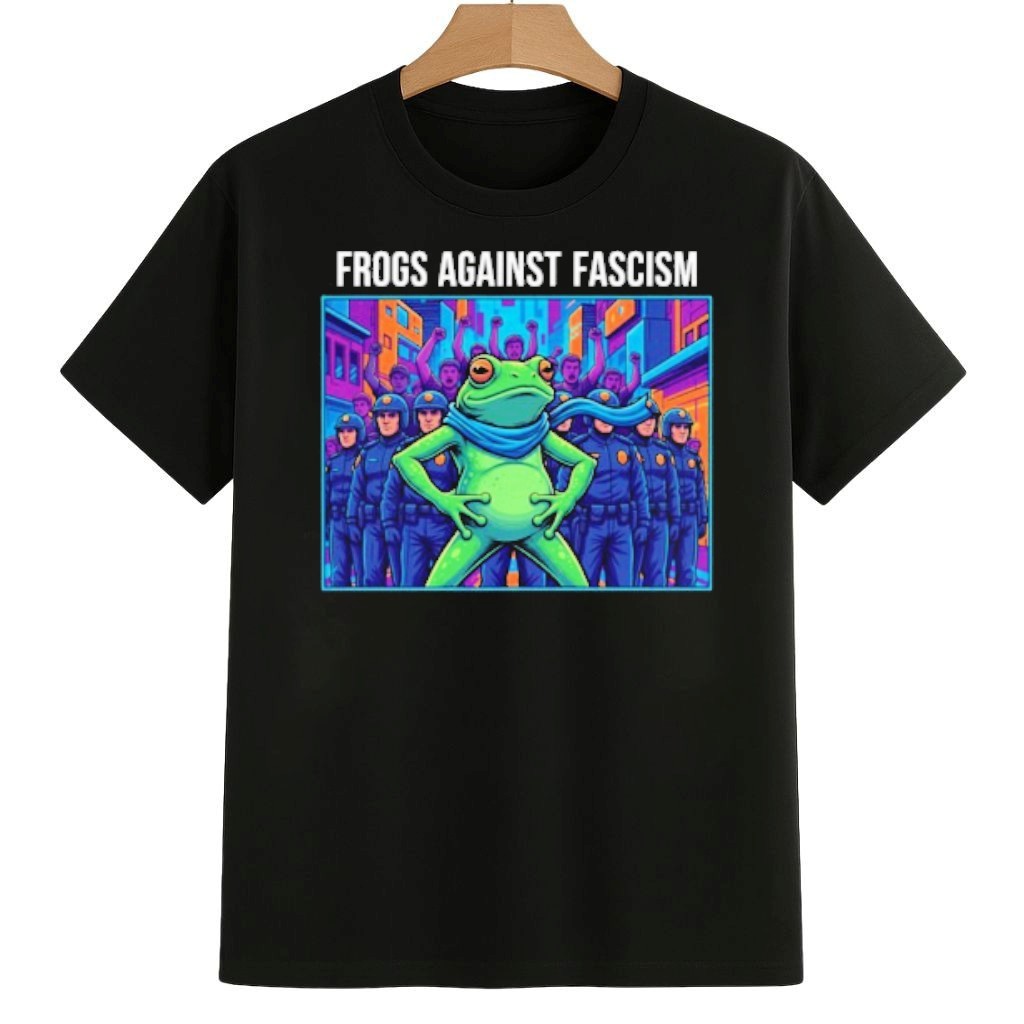 Frogs Against Fascism Portland Frog Protest Shirt No Kings 8647 Movement Merch Frogs Against Fascism Portland Frog Protest Shirt No Kings 8647 Movement Merch