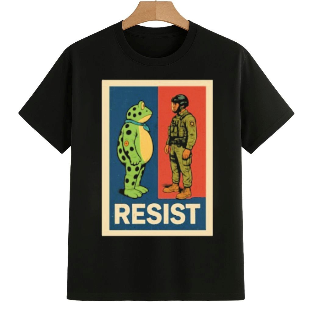Frogs Resist Anti ICE Shirt Anti Fascism Frog Merch Frogs Resist Anti ICE Shirt Anti Fascism Frog Merch