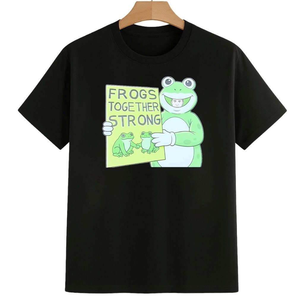 Frogs Together Strong Anti ICE Shirt Anti Fascism Frog Merch Frogs Together Strong Anti ICE Shirt Anti Fascism Frog Merch