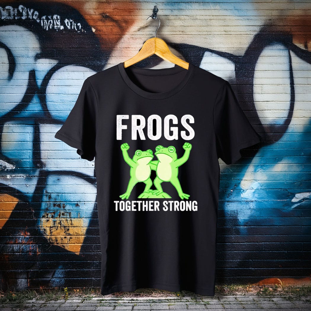 Frogs Together Strong Portland Frog Protest Shirt 8647 Freedom Movement Merch Frogs Together Strong Portland Frog Protest Shirt 8647 Freedom Movement Merch