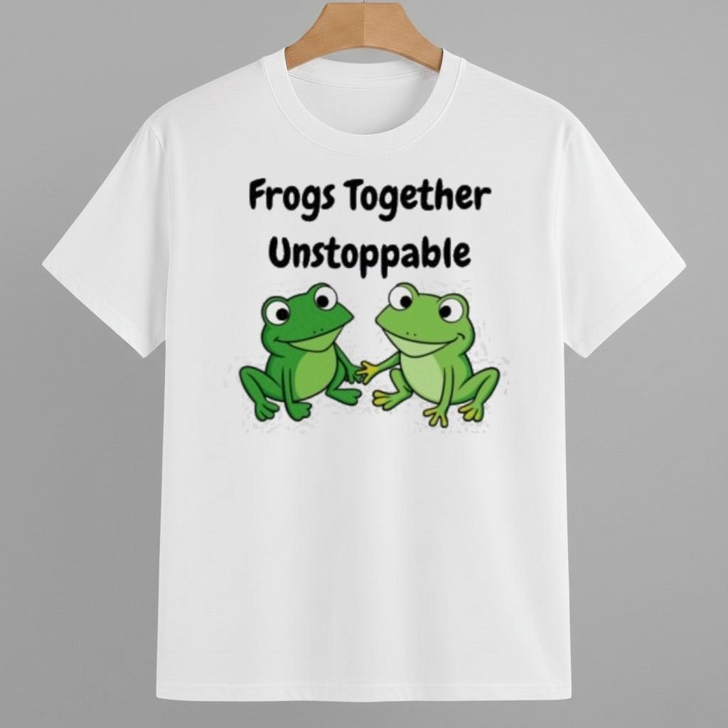 Frogs Together Unstoppable Shirt 8647 Freedom Movement Merch Frogs Together Unstoppable Shirt 8647 Freedom Movement Merch