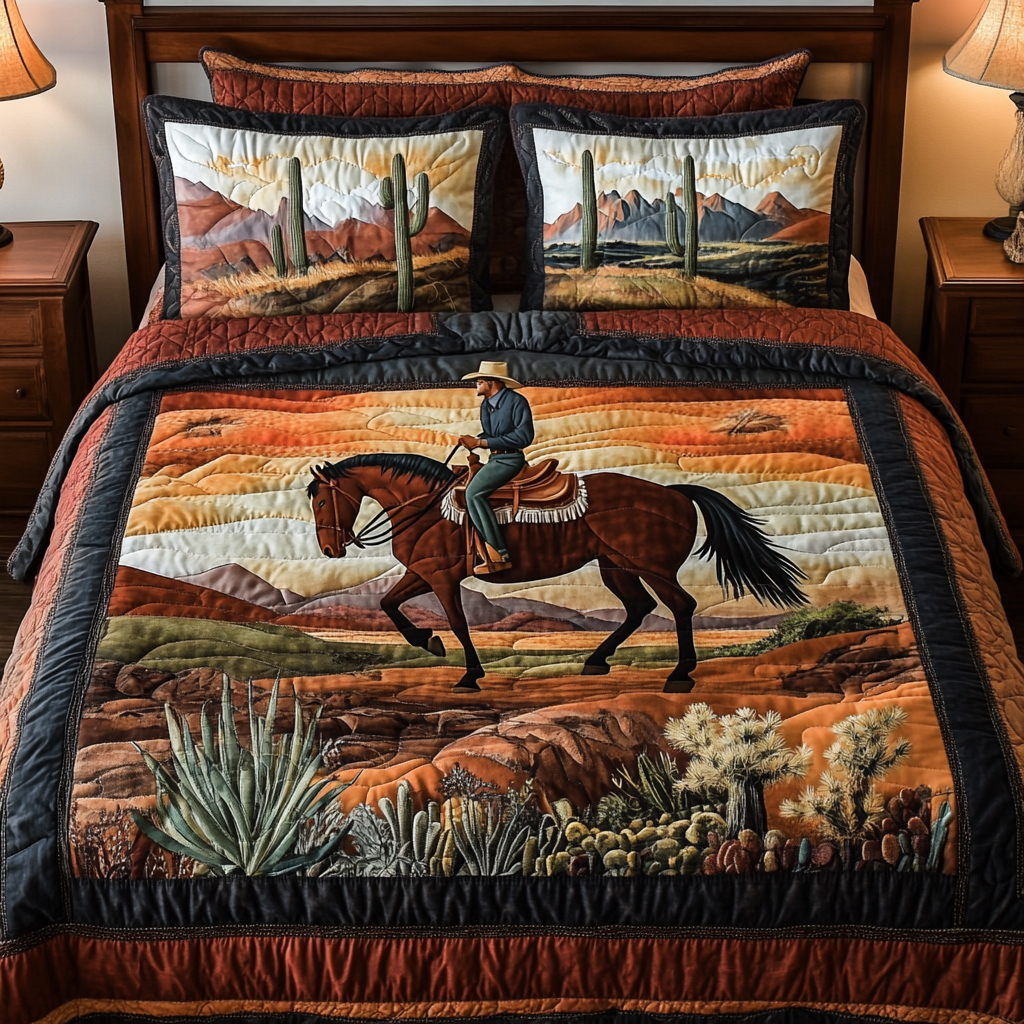 Frontier Vibes Quilted Bedding Set Duvet Cover Bedspread Gifts For Cowboy Boyfriend Frontier Vibes Quilted Bedding Set Duvet Cover Bedspread Gifts For Cowboy Boyfriend