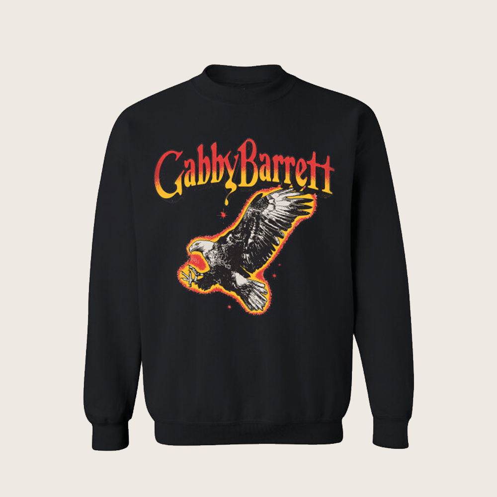 Gabby Barrett Merch Gabby Barrett Eagle Sweatshirt Music Related Gifts For Guys Gabby Barrett Merch Gabby Barrett Eagle Sweatshirt Music Related Gifts For Guys