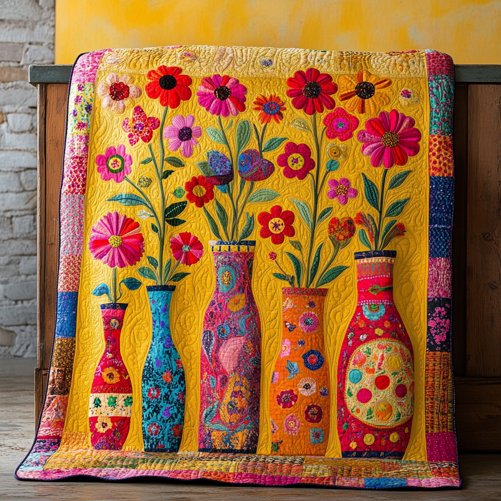 Garden Glow Quilted Blanket Sofa Throw Blanket Presents For Bird Watchers