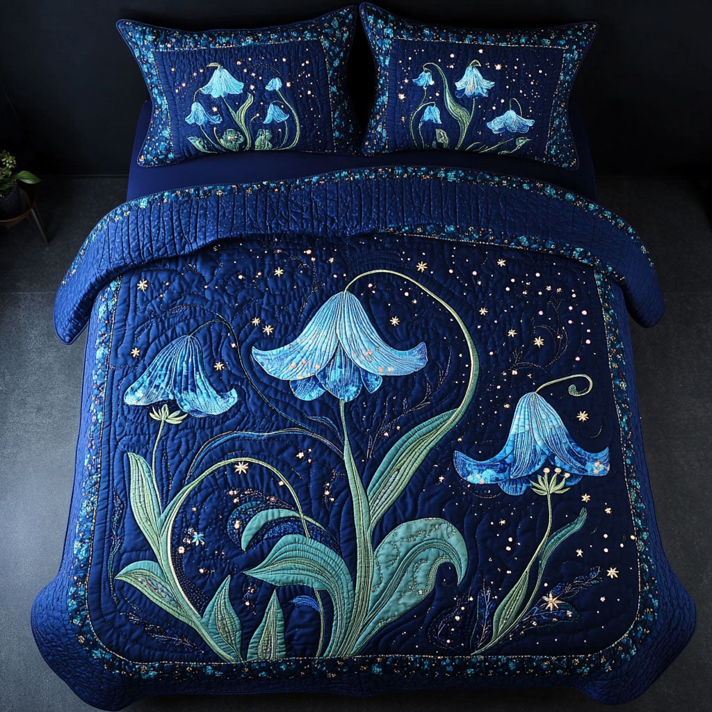 Garden of Stars Quilted Bedding Set Duvet Cover Bed Sheet Set Flower Present Ideas Garden of Stars Quilted Bedding Set Duvet Cover Bed Sheet Set Flower Present Ideas