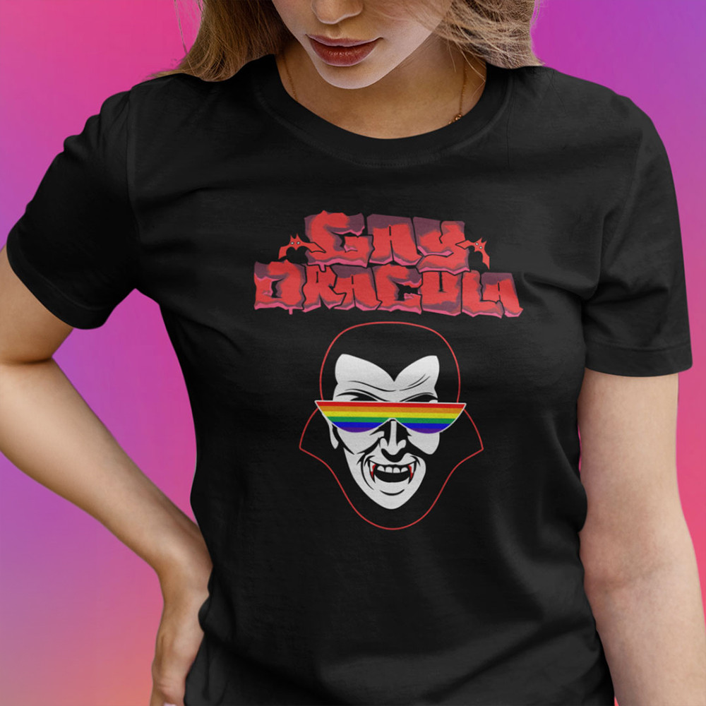 Gay Dracula Shirt Gay Vampire LGBT Sunglasses T-Shirt Funny Halloween Gifts Gay Dracula Shirt Gay Vampire LGBT Sunglasses T-Shirt Funny Halloween Gifts