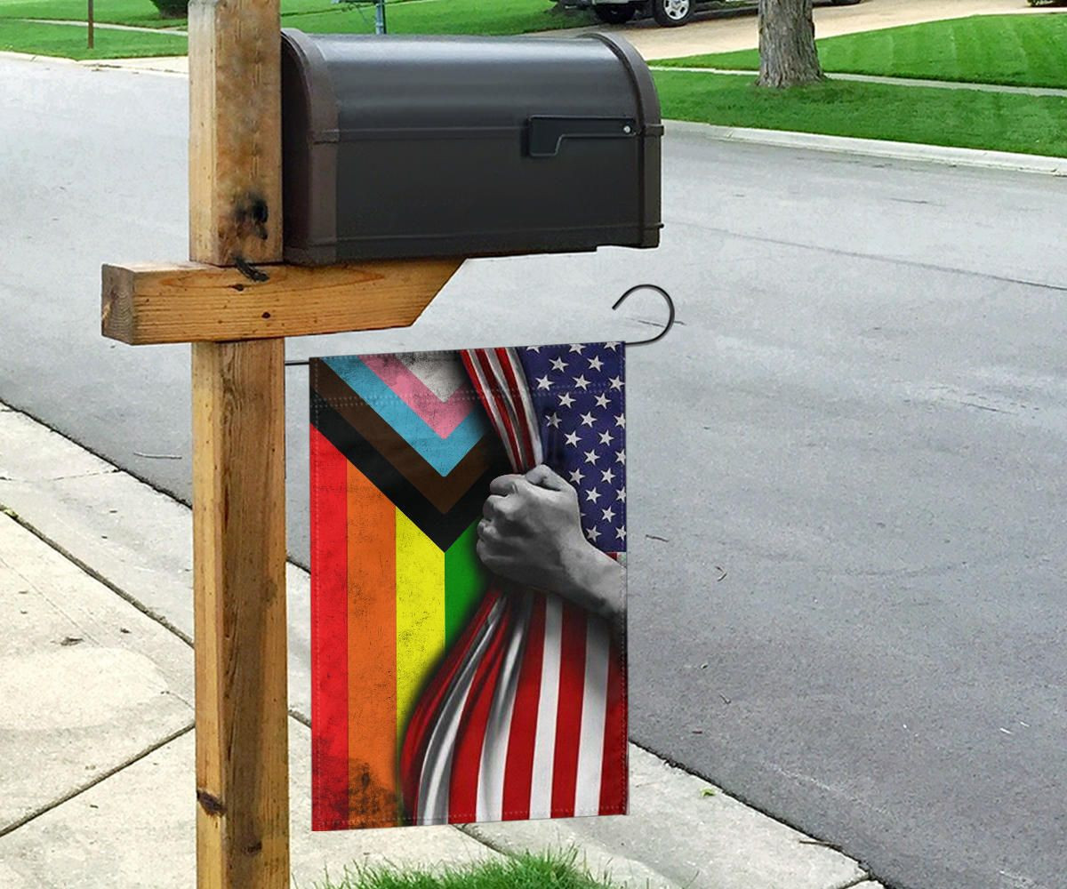 Gay Pride Rainbow American Flag Perfect For Showing Your Pride Community Support LGBT Flag Gay Pride Rainbow American Flag Perfect For Showing Your Pride Community Support LGBT Flag