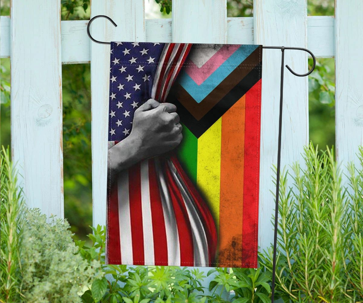 Gay Pride Rainbow American Flag Perfect For Showing Your Pride Community Support LGBT Flag Gay Pride Rainbow American Flag Perfect For Showing Your Pride Community Support LGBT Flag