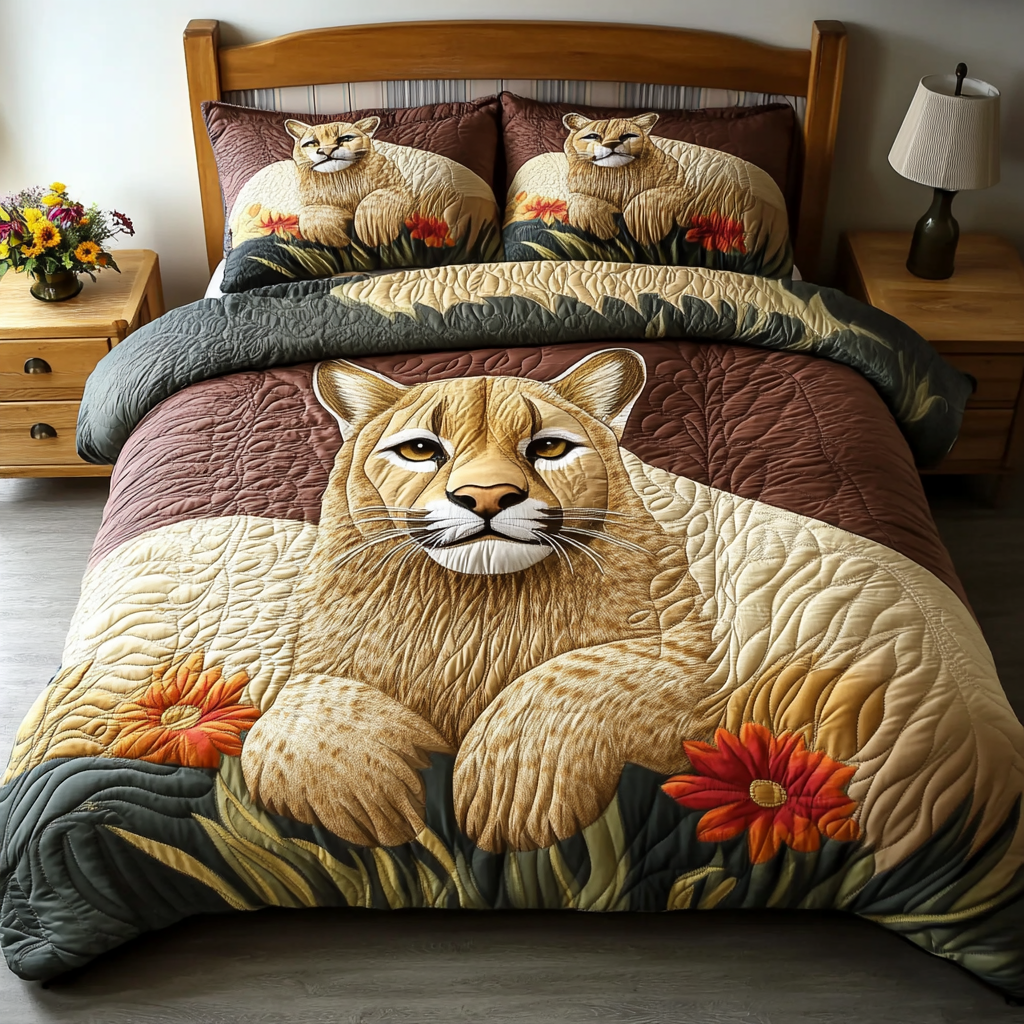 Gentle Lioness Rest Quilted Bedding Set Duvet Cover Bedspread Lion Gifts For Him Her Gentle Lioness Rest Quilted Bedding Set Duvet Cover Bedspread Lion Gifts For Him Her