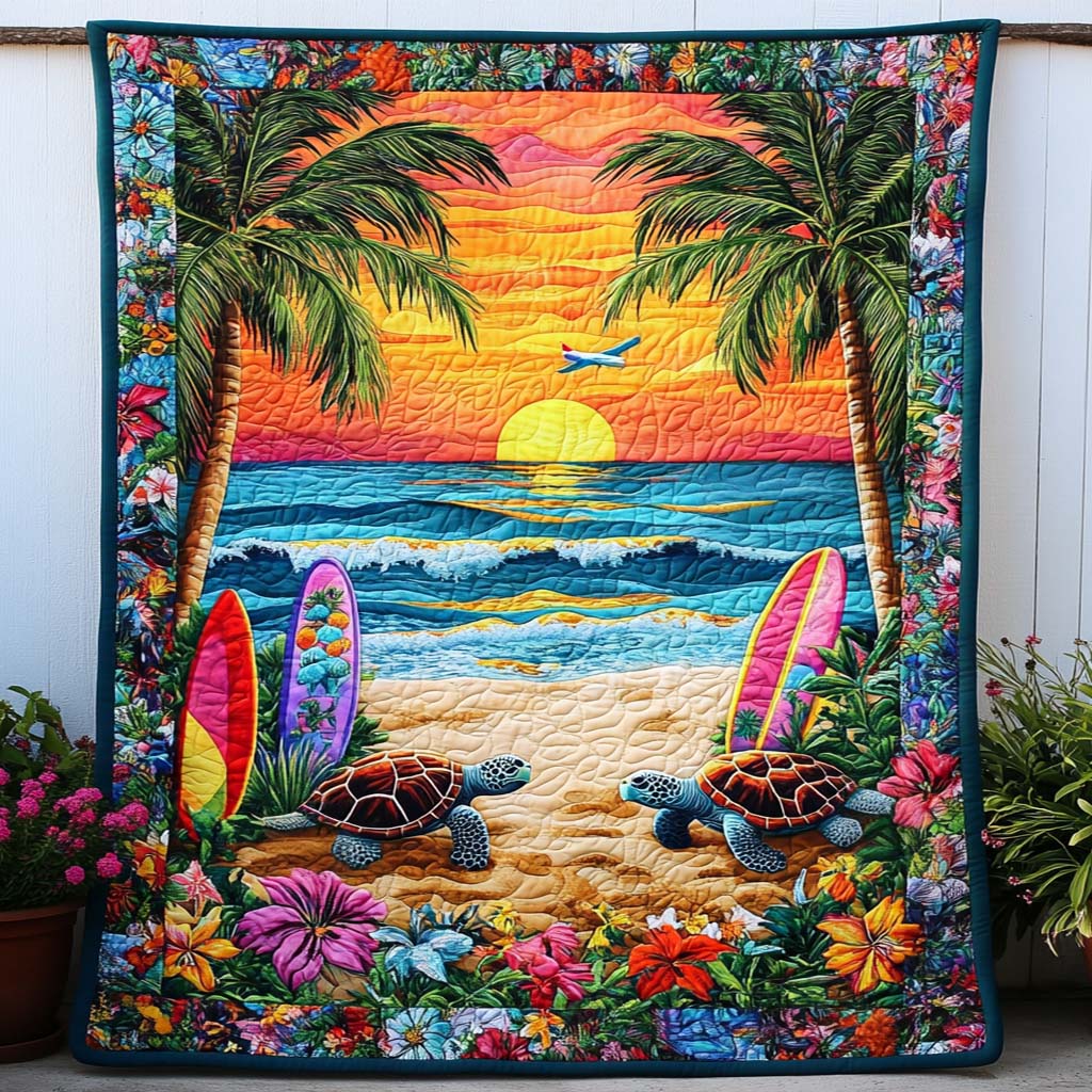 Gentle Turtle Waves Quilted Blanket Sofa Throw Blanket Turtle Gifts For Brothers Gentle Turtle Waves Quilted Blanket Sofa Throw Blanket Turtle Gifts For Brothers