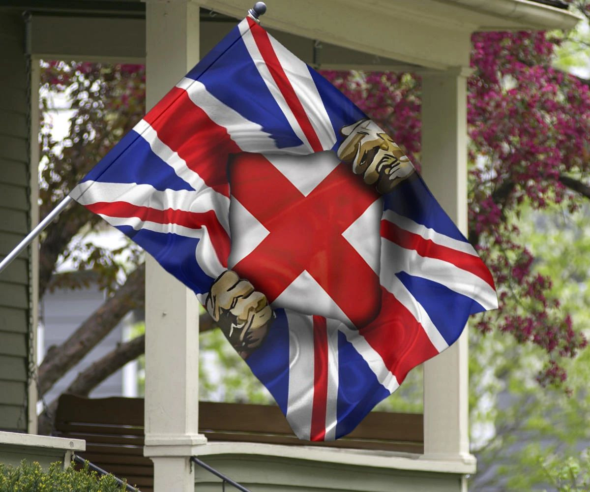 George Cross Flag Inside Great Britain Flag Patriot Merch Proud Flag Outdoor Patio Decor George Cross Flag Inside Great Britain Flag Patriot Merch Proud Flag Outdoor Patio Decor