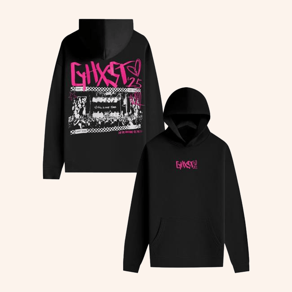 Ghost Lifestyle Merch GHXST 25 Black Hoodie Unique Christmas Gifts For Her