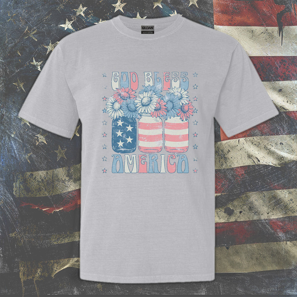 God Bless America Shirt Christian Patriotic T-Shirts Gifts For Boyfriend God Bless America Shirt Christian Patriotic T-Shirts Gifts For Boyfriend